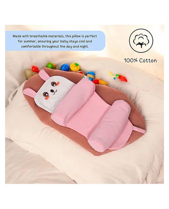 NeoBaby™ Mustard Seed Head Pillow – Pink