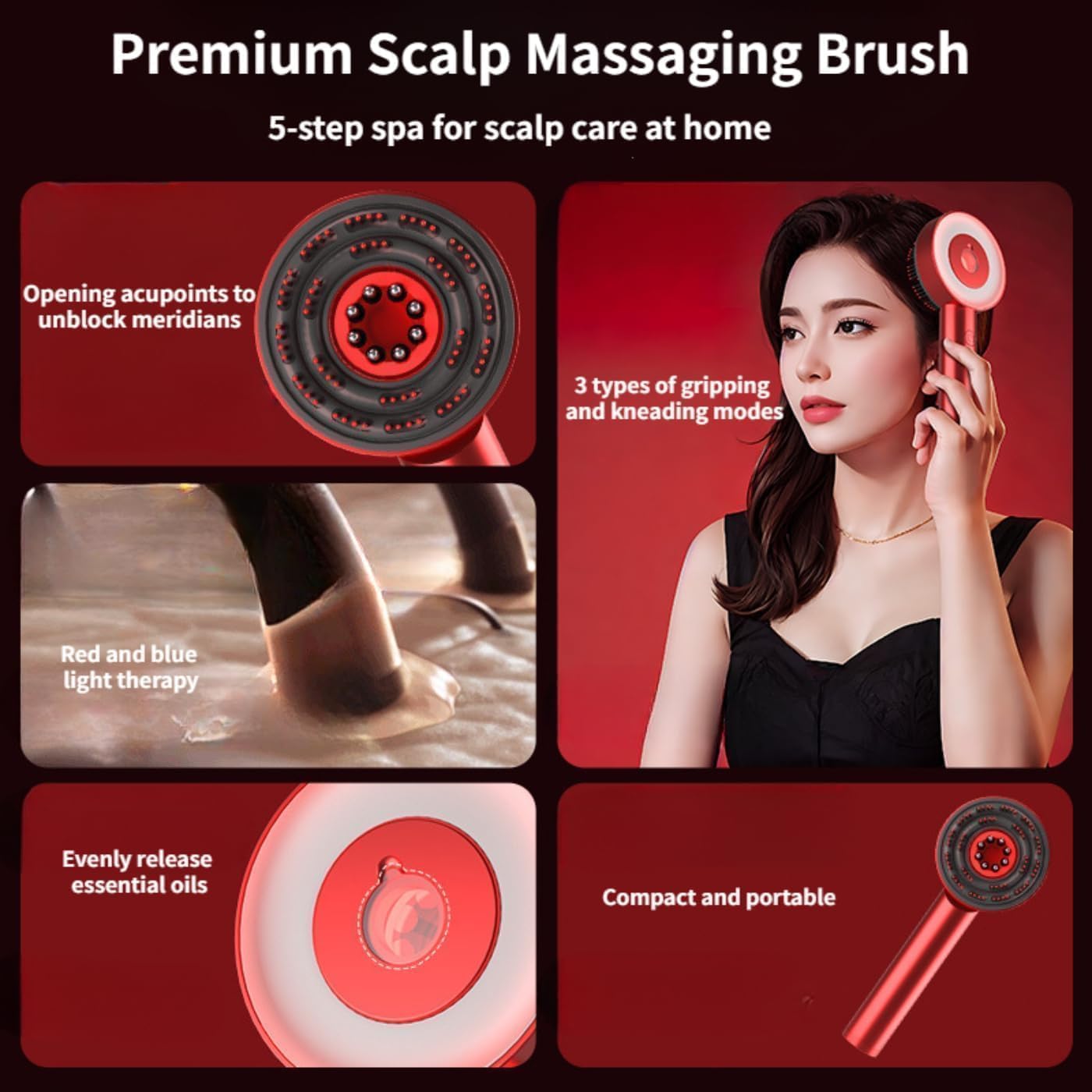NeoScalp™ Electric Massager Comb