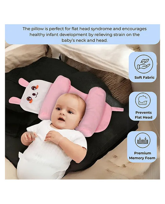 NeoBaby™ Mustard Seed Head Pillow – Pink