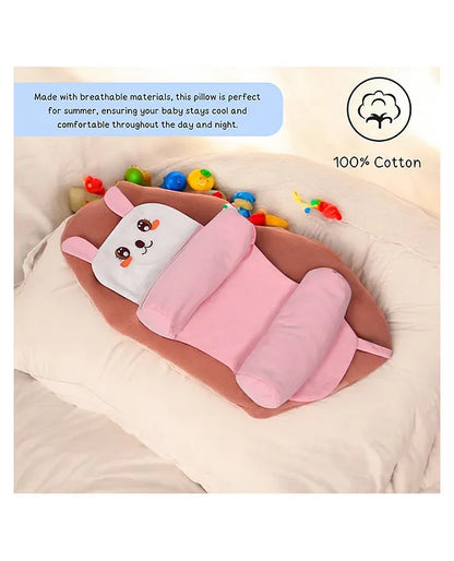 NeoBaby™ Mustard Seed Head Pillow – Pink