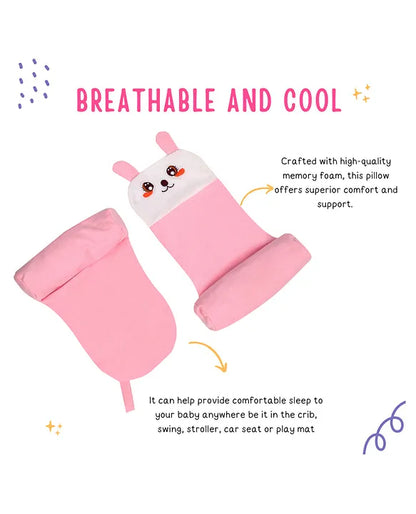 NeoBaby™ Mustard Seed Head Pillow – Pink